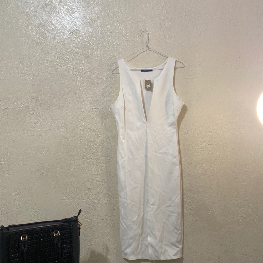 White classy dress